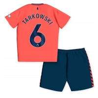 Everton James Tarkowski #6 Vieras Peliasu Lasten 2023-24 Lyhythihainen (+ Lyhyet housut)